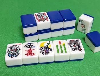 Amazon | 市川屋青バージョン 東方麻雀牌「極東」Far east VJC